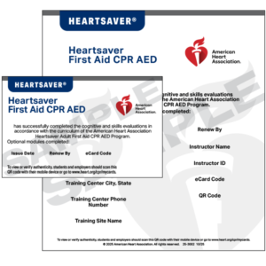HeartSaver First Aid CPR AED
