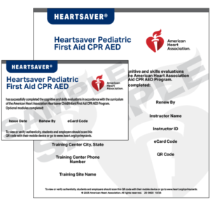 HeartSaver Pediatric FA CPR AED